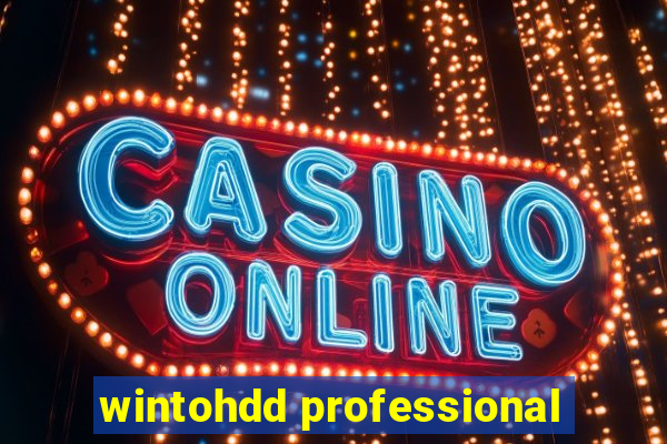 wintohdd professional